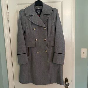 NWOT Vince Camuto Peacoat, Grey